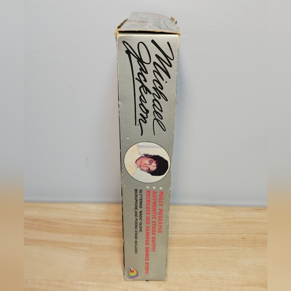 Vintage 1984 Michael Jackson Superstar Of The 80's Grammy Awards Outfit Poseable - Picture 6 of 11